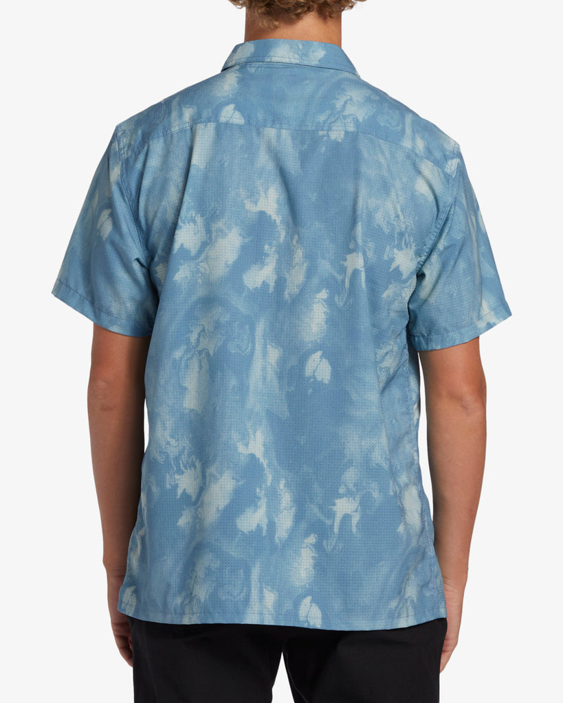 Camisa Billabong Surftrek Perf Indigo Blue