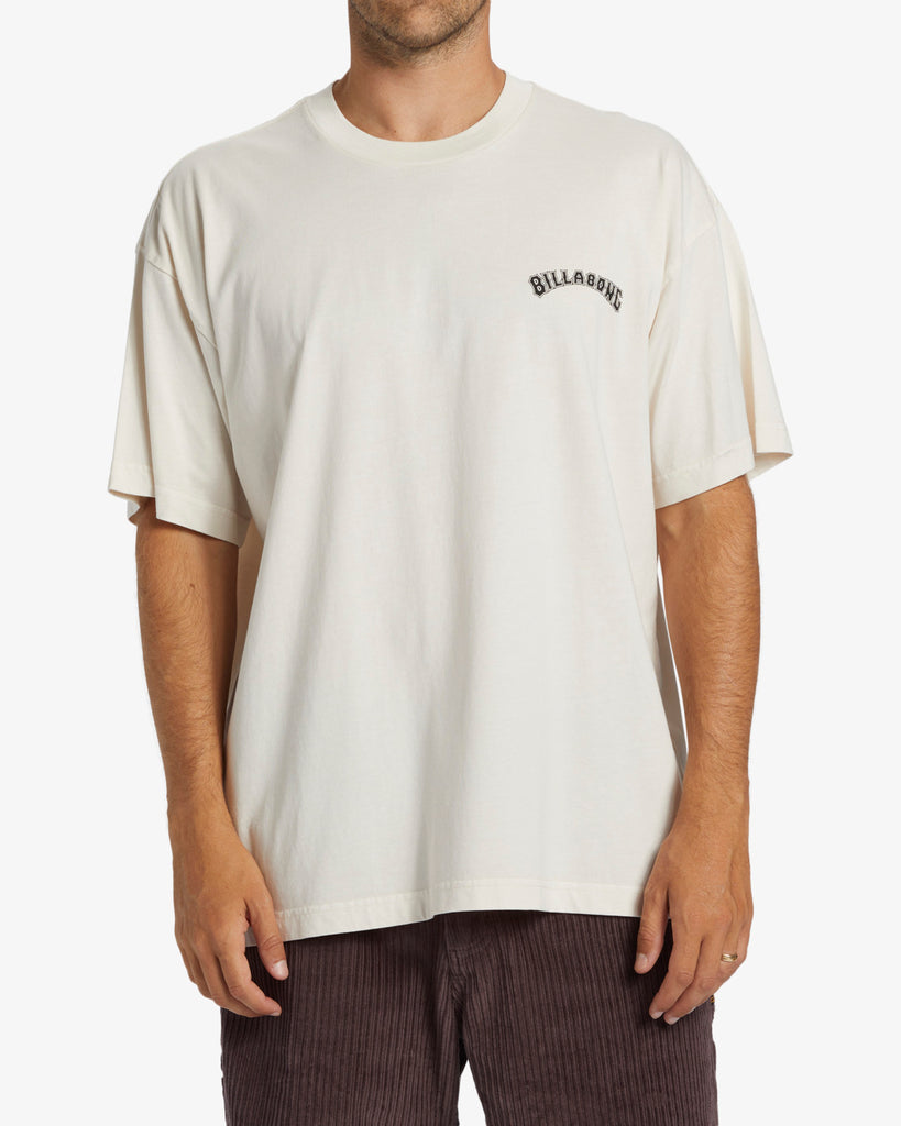 Camiseta Billabong Arch Wave Off White