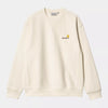 Sudadera Carhartt Wip American Script Natural