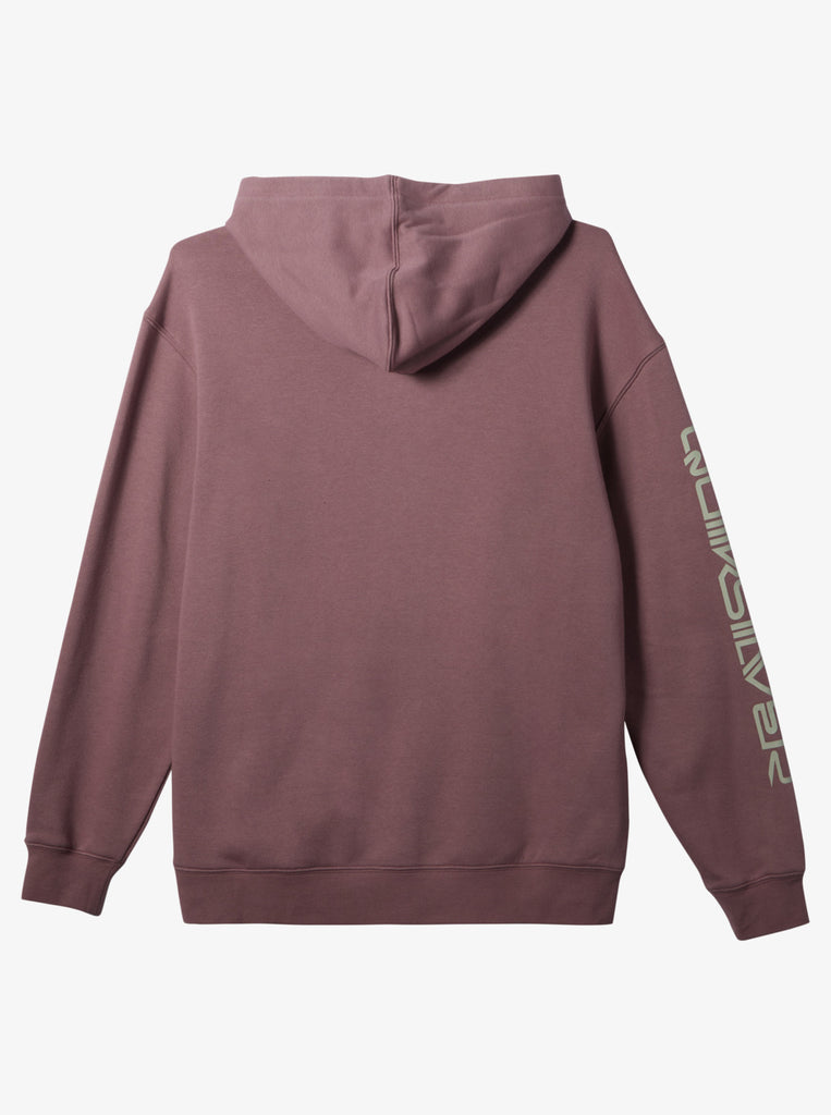 Sudadera Quiksilver Omni Logo Hoodie Grape Shake