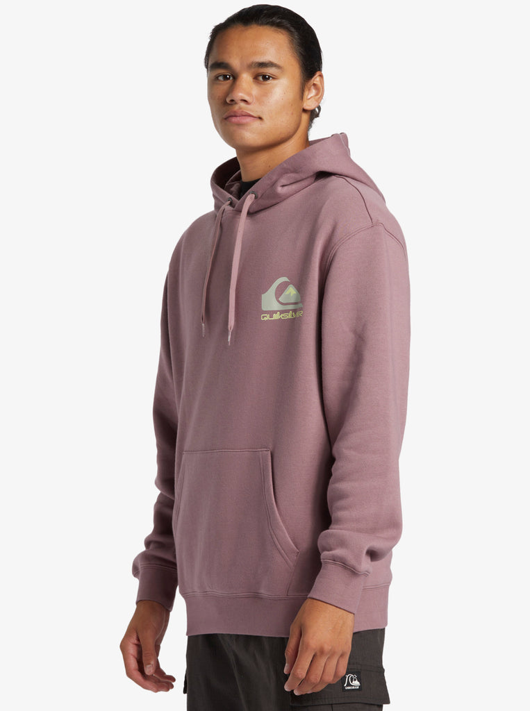 Sudadera Quiksilver Omni Logo Hoodie Grape Shake