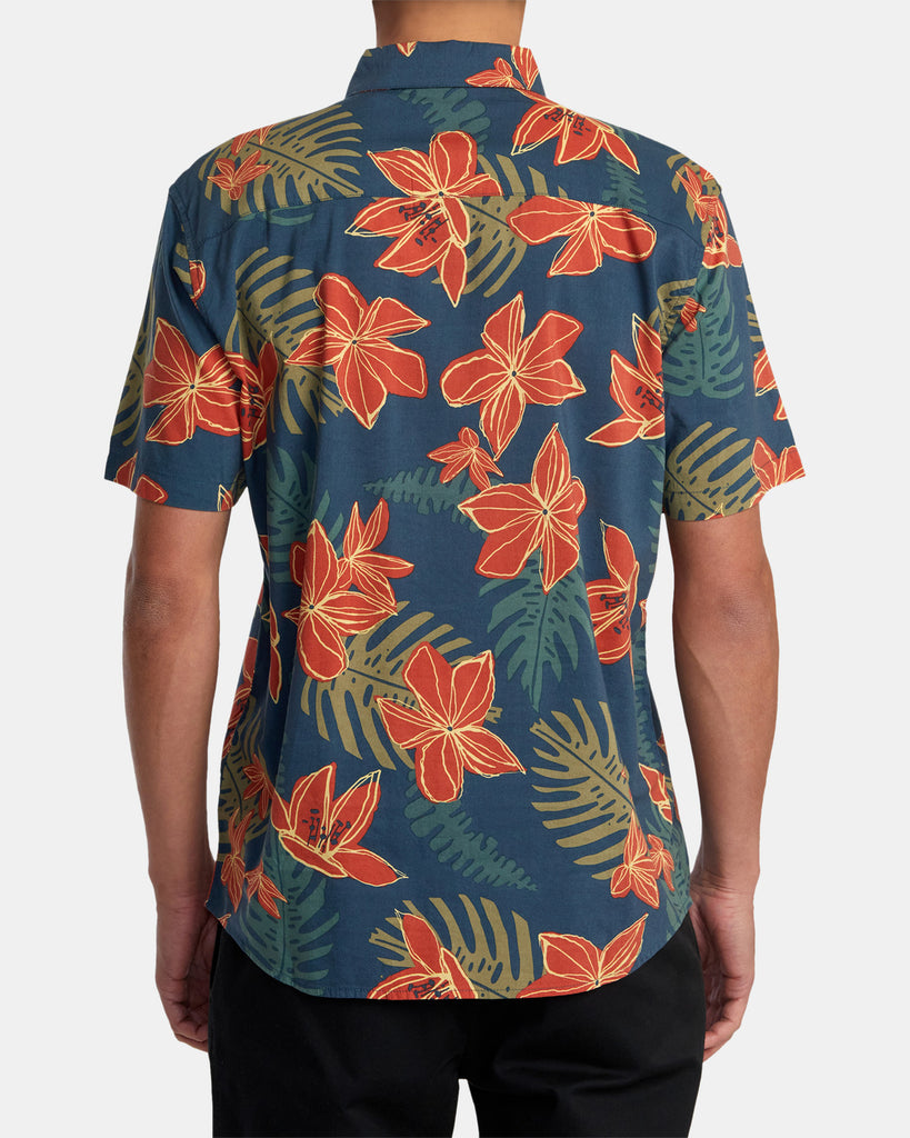 Camisa Rvca Wild Hibiscus