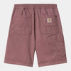 Bermudas Carhartt Wip Flint Short Dusky Pink Garment Dyed