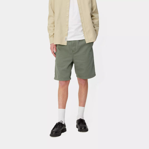 Bermudas Carhartt Wip Flint Short Dusky Pink Garment Dyed