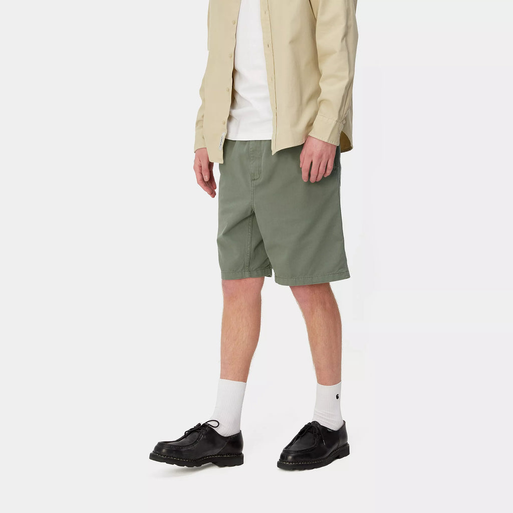 Bermudas Carhartt Wip Flint Short Park Garment Dyed