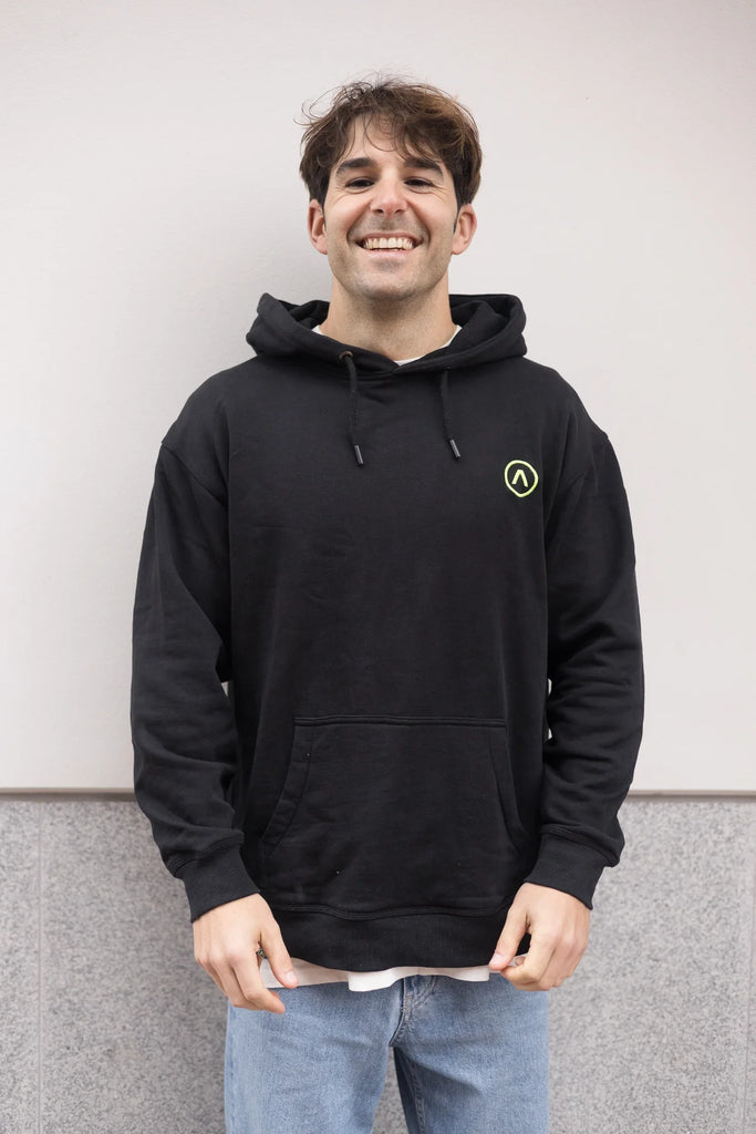 Sudadera Hoodie Triplemelon Black