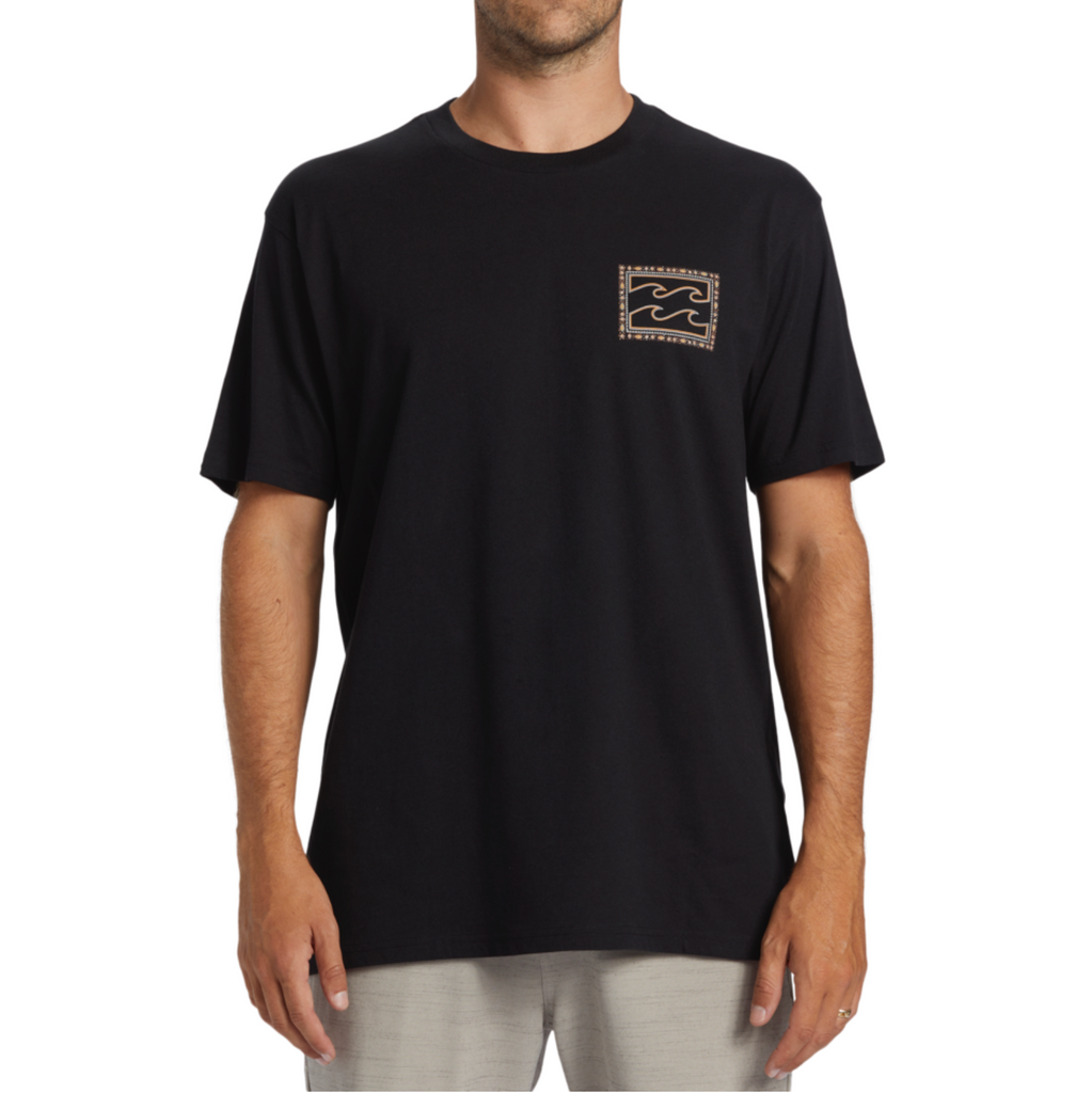 Camiseta Billabong Crayon Wave Black