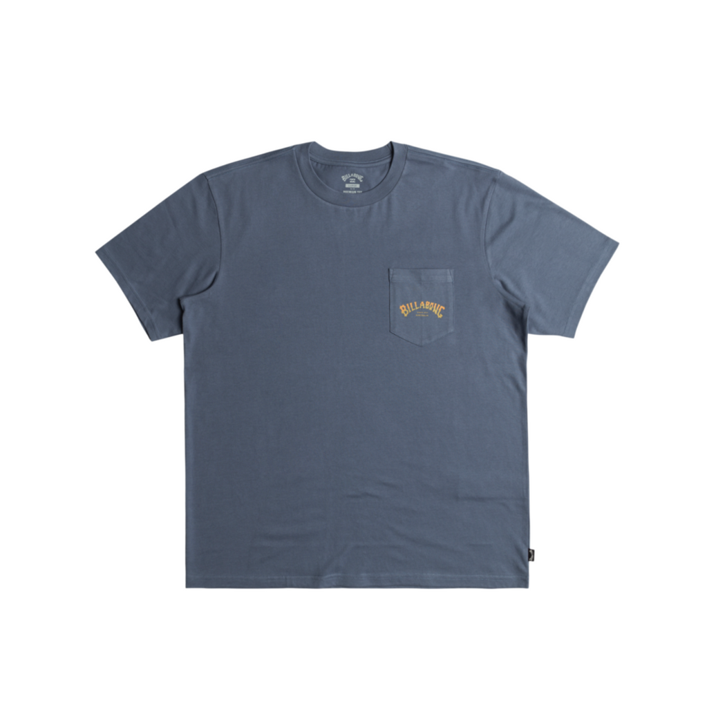 Camiseta Billabong Stacked Arch Slate Blue