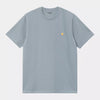 Camiseta Carhartt Wip Chase Frosted Blue