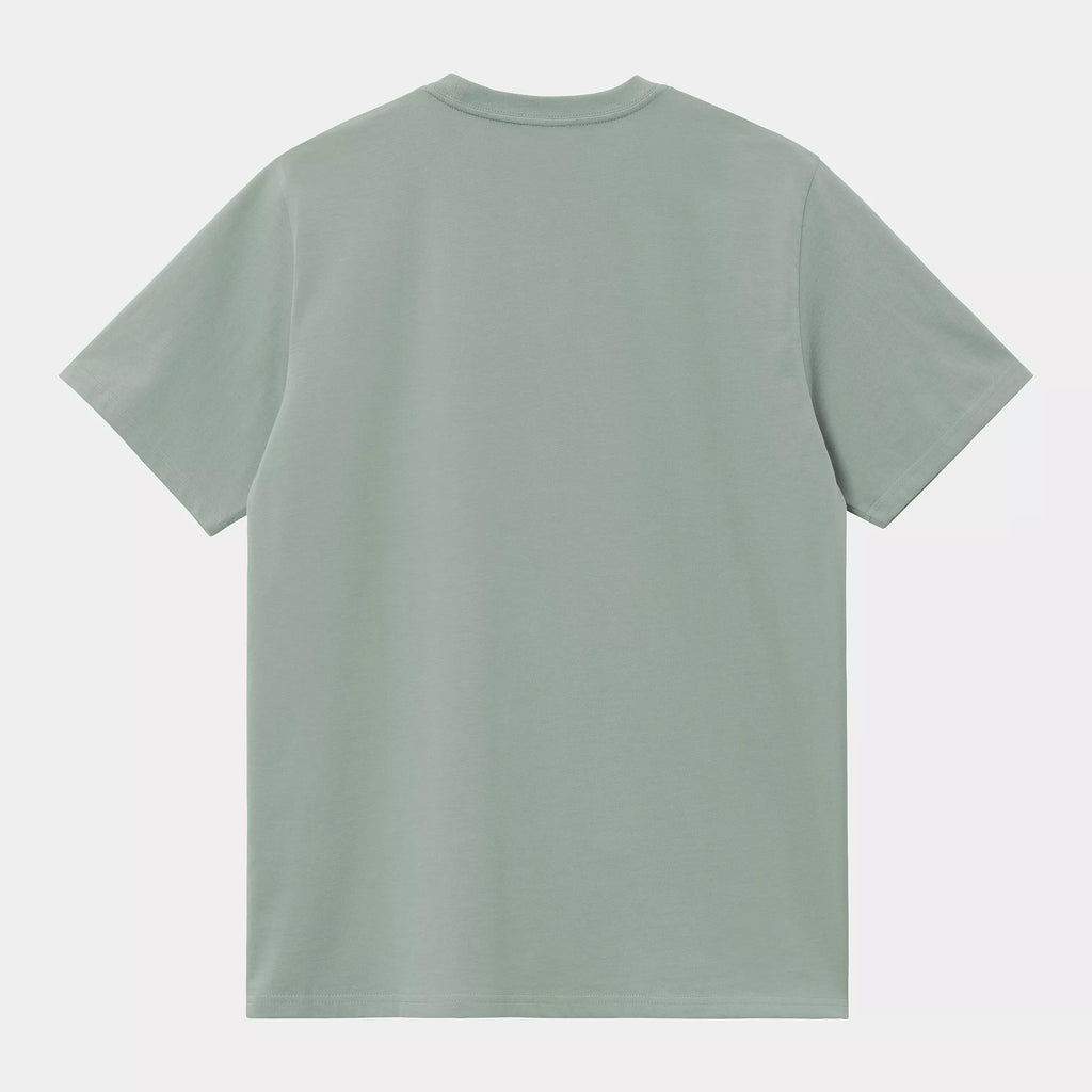 Camiseta Carhartt Wip Chase Frosted Green