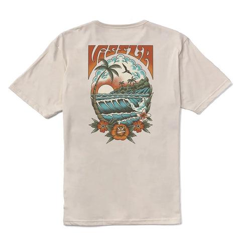 Camiseta Vissla Spins Organic Jade