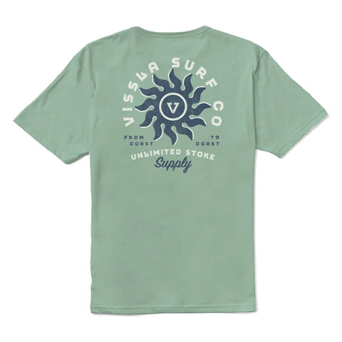 Camiseta Vissla Big Sky Papaya