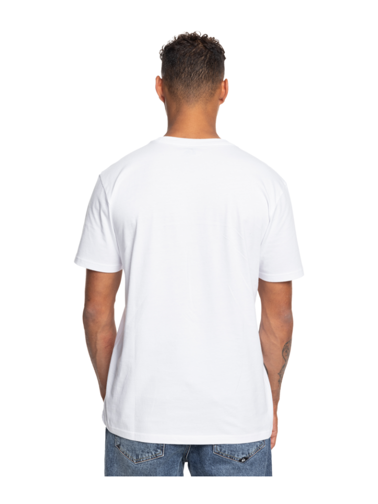 Camiseta Quiksilver Diamond Logo White