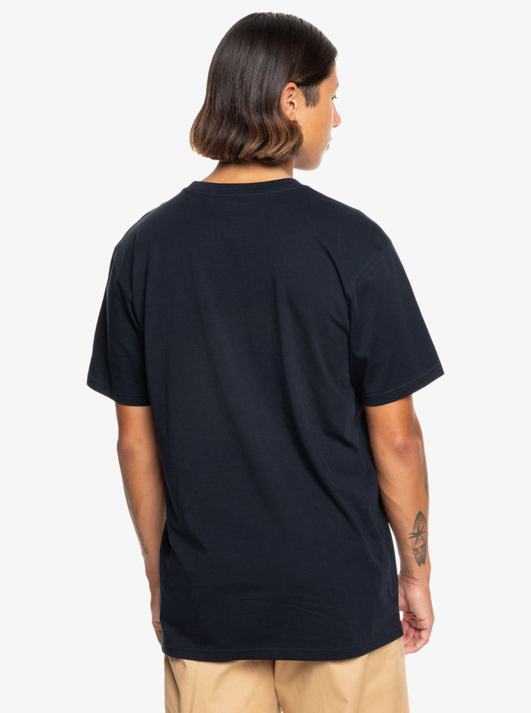 Camiseta Quiksilver Range Life Front Black