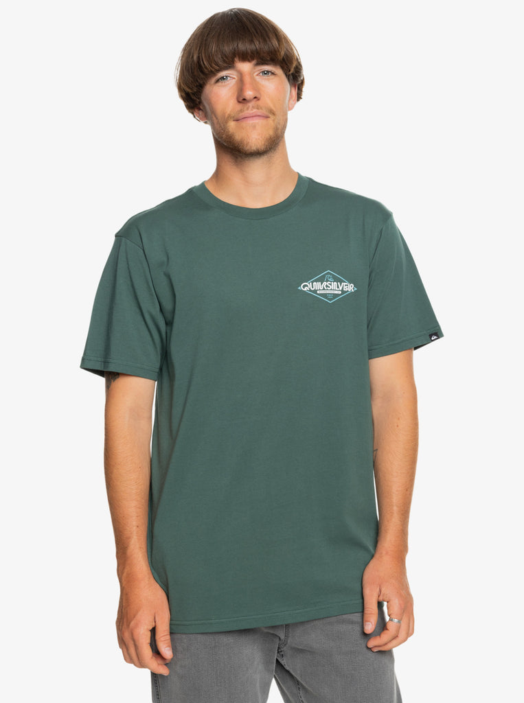 Camiseta Quiksilver Omni Sign Forest