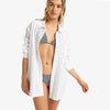 Camisa Larga Roxy Sunset Flashback Bright White