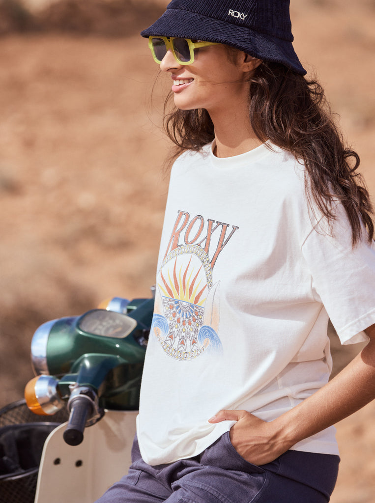 Camiseta Roxy Dreamers Women Egret