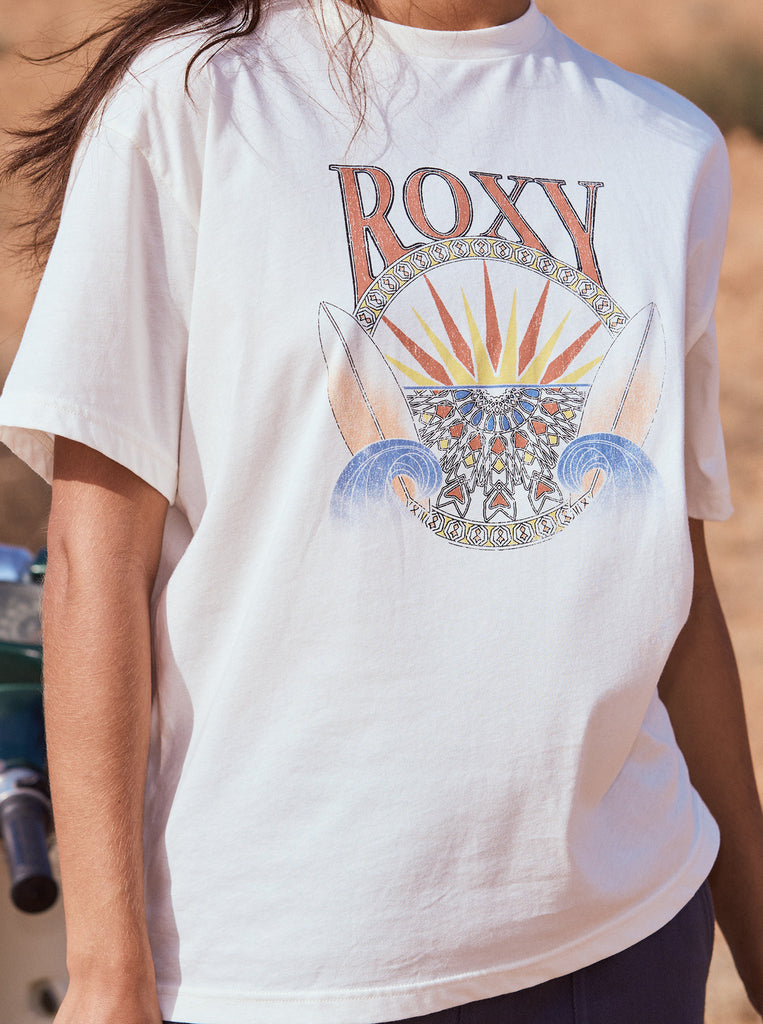 Camiseta Roxy Dreamers Women Egret