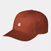 Gorra Carhartt WIP Madison Logo Cap Vermillion/White