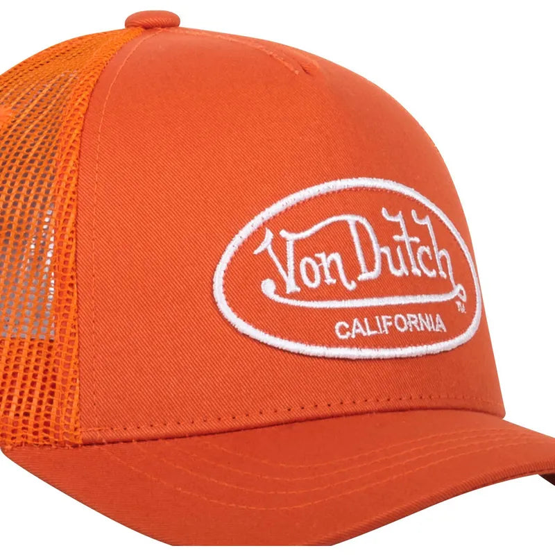 Gorra Von Dutch Trucker Orange