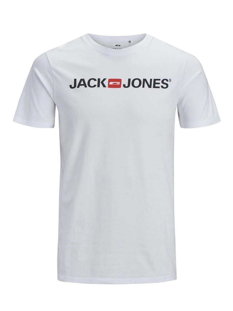 Camiseta Jack & Jones Old Logo White