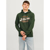 Sudadera Jack & Jones Logo Sweat Kombu Green