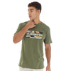 Camiseta Quiksilver Camo Logo Four Leaf Clover