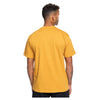 Camiseta Quiksilver Circle Logo Mustard