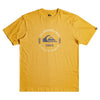 Camiseta Quiksilver Circle Logo Mustard