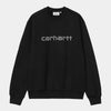 Sudadera Carhartt Wip Rivet Script Sweat Black