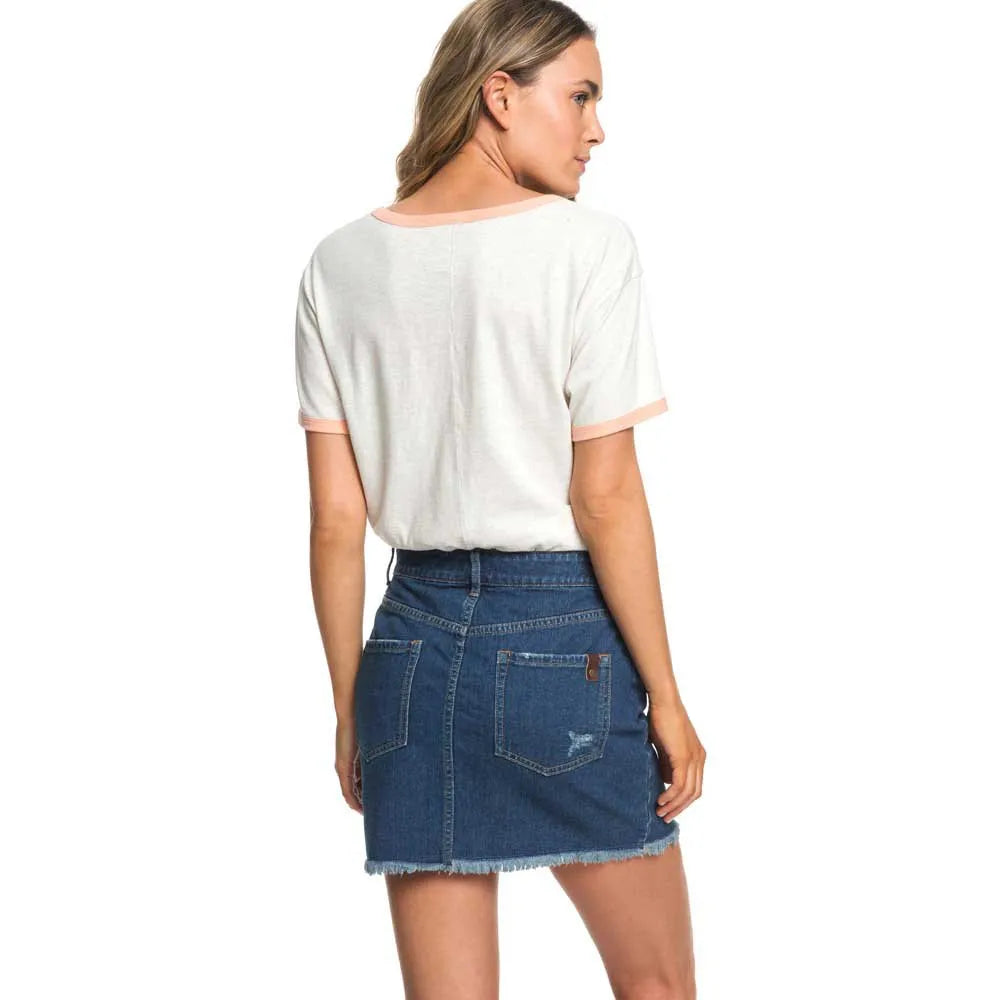 Falda Roxy Icon Denim Skirt