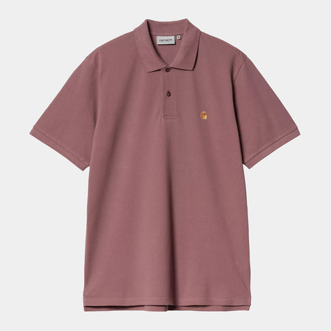 Polo Carhartt Wip Chase Pique Silver Pine