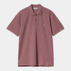 Polo Carhartt Wip Chase Pique Dusky Pink