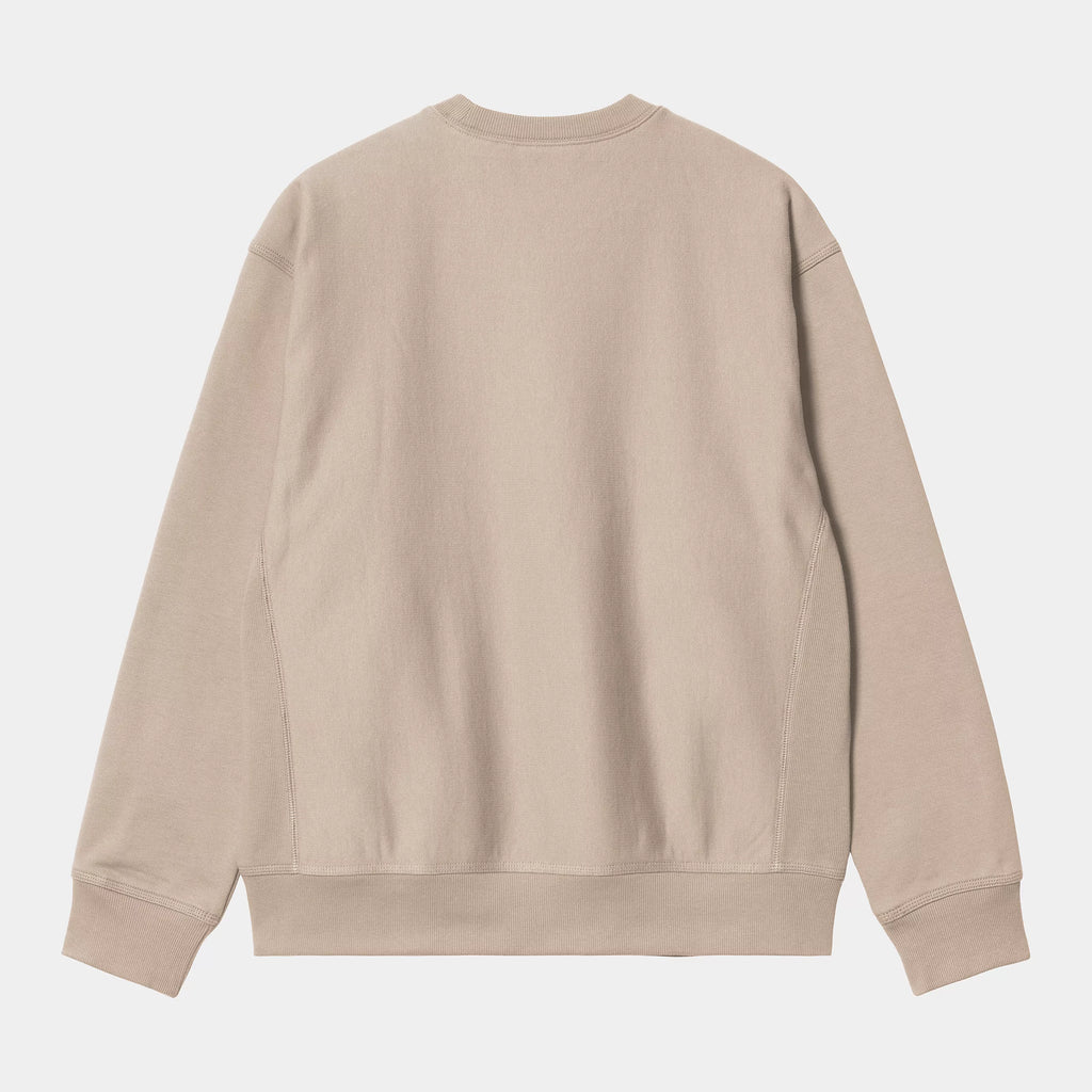 Sudadera Carhartt Wip Script Fleur De Sel