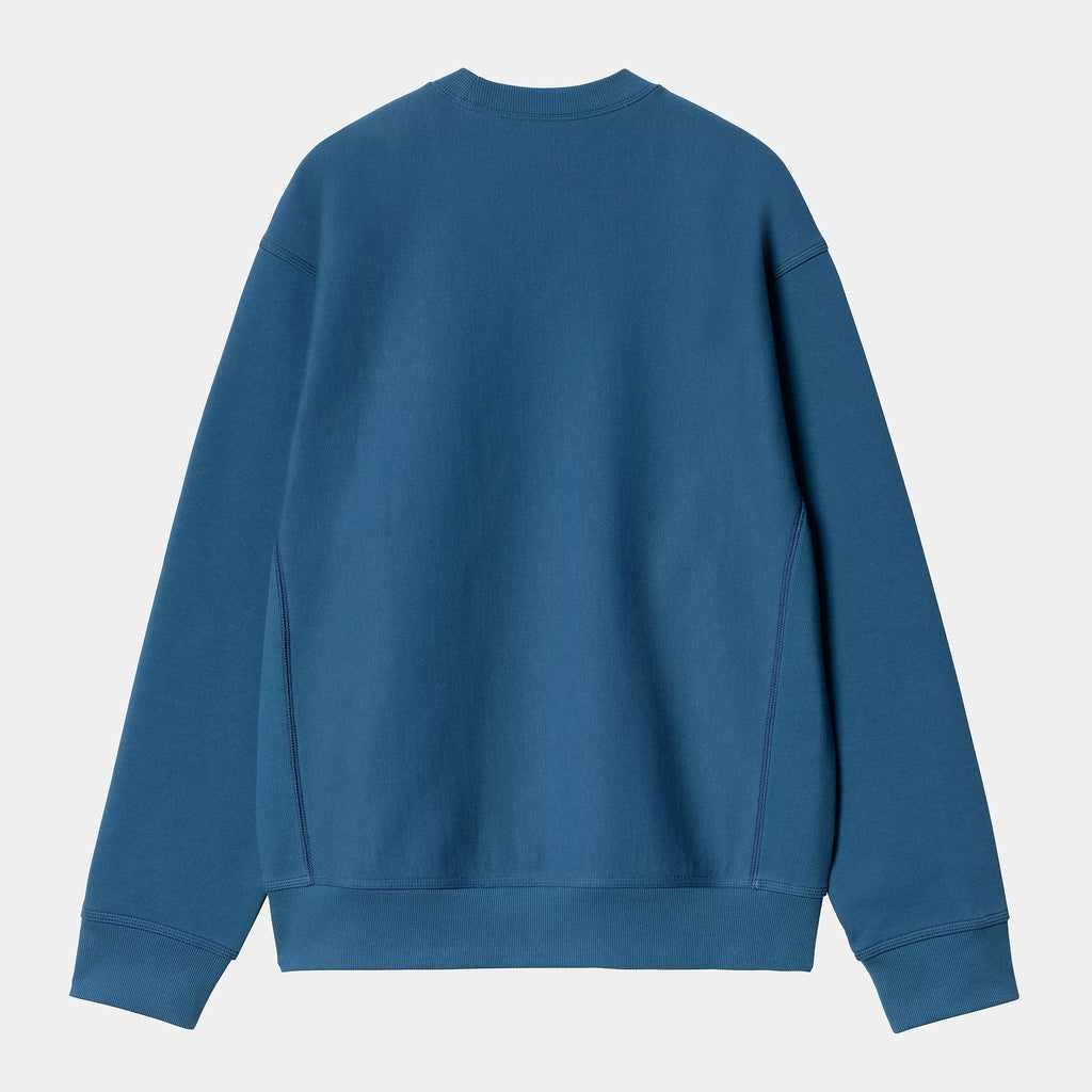 Sudadera Carhartt Wip Script Sodalite