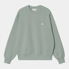 Sudadera Carhartt Wip W´Casey Frosted Green