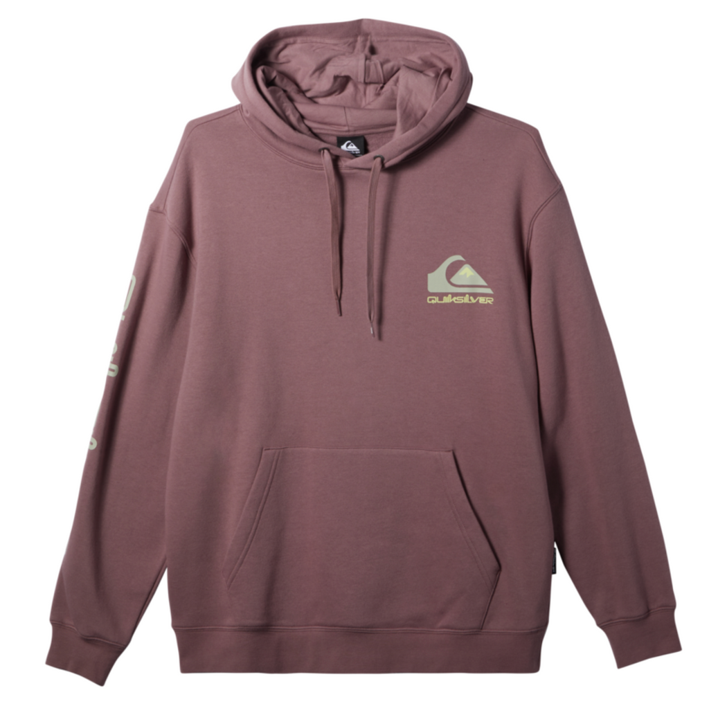 Sudadera Quiksilver Omni Logo Hoodie Grape Shake