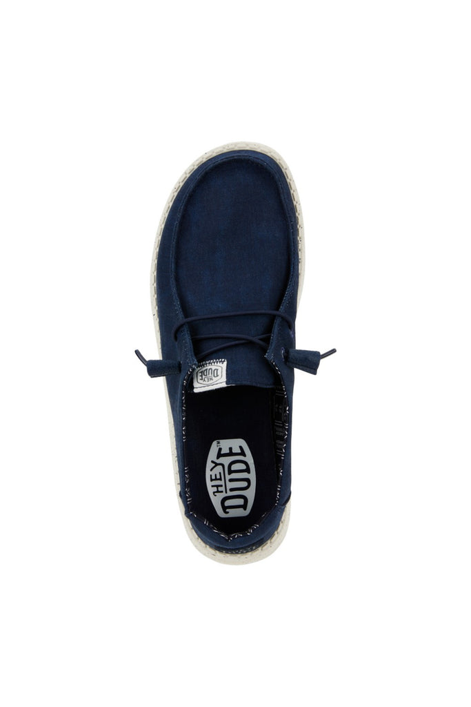 Zapatillas Hey Dude Wendy Canvas Navy