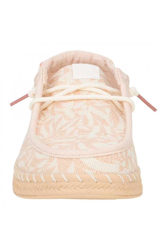 Zapatillas Hey Dude Wendy Espadrille Retro Palm Pale Pink